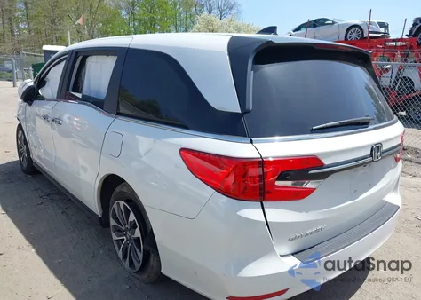 2022 Honda Odyssey Ex-L from USA, damaged, VIN 5FNRL6H70NB061716